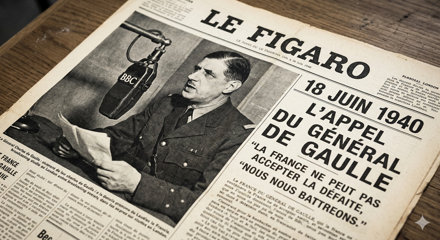 L’Appel du 18 Juin 1940: General Charles de Gaulles